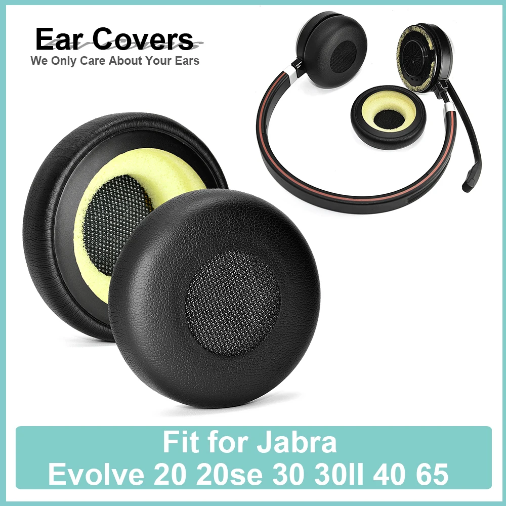 

Earpads For Jabra Evolve 20 20se 30 30II 40 65 Evolve20 Evolve20se Evolve30 Evolve30II Evolve40 Evolve65 Headphone Replacement