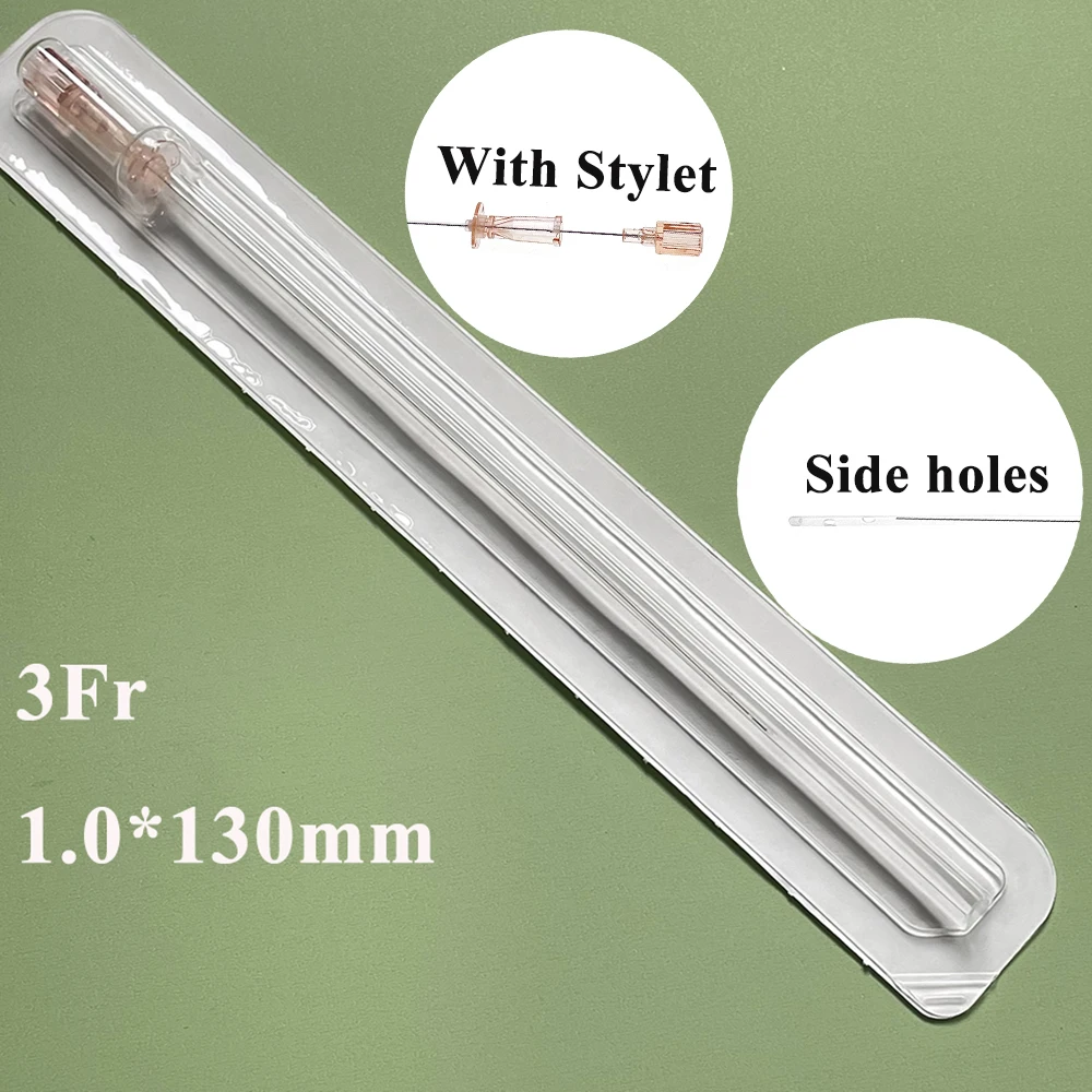 3PCS/10PCS/20PCS Professionelle Katze Haustier Katze Harn Katheter Platzierung für Katzen Harnröhrenobstruktion Close End mit Sonde – Detail 2