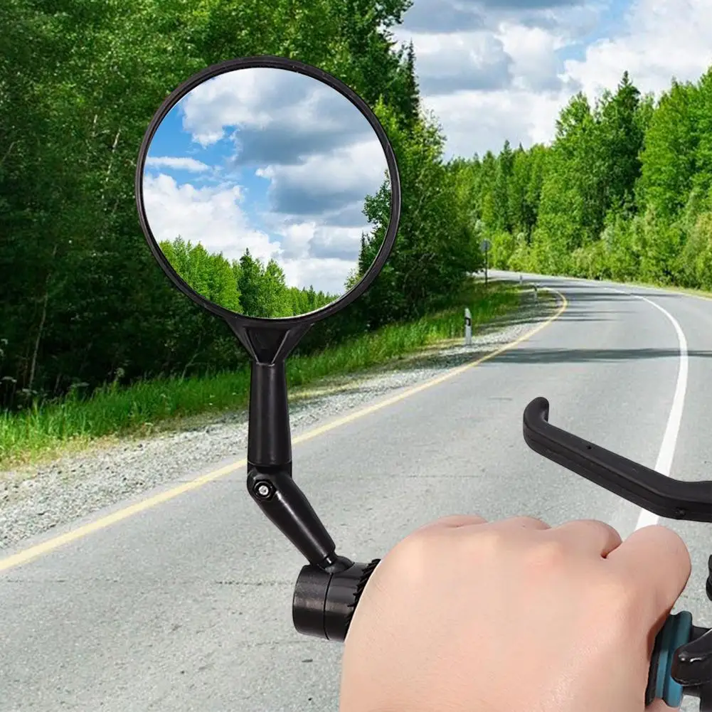 Rearview Mirror Bicycle Handlebar Bike Mirror End Handlebar Bar End
