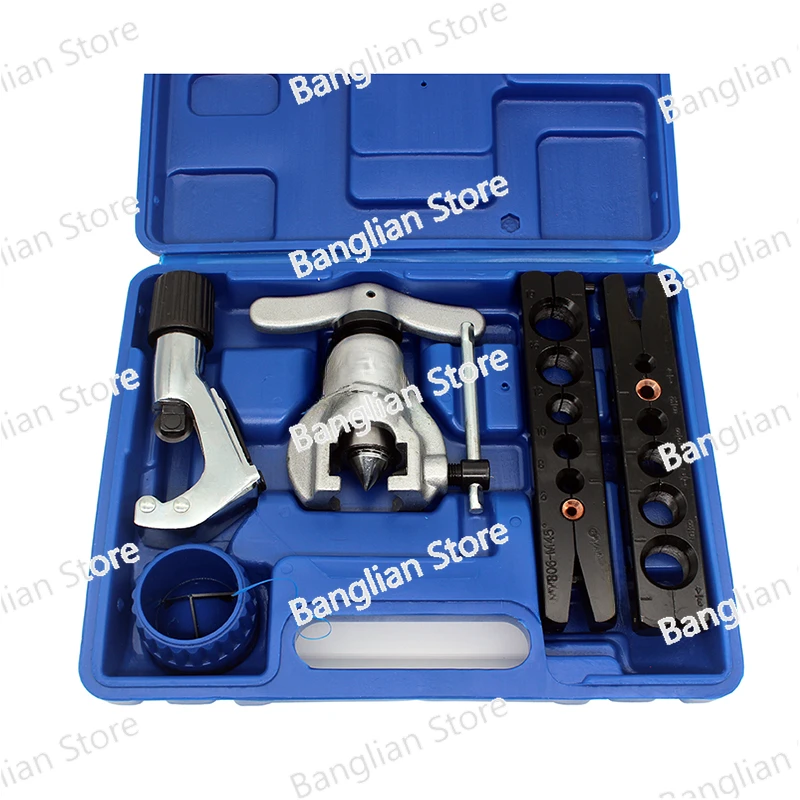 

Tube Expander Kit Air Conditioner Copper Pipe Pipe Reamer Tube Flaring Tool 6-19mm 1/4-3/4 Inch