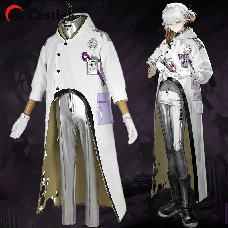

Cos Castle Pocket Cosplay Costumes Game Reverse:1999 Medicine Men Adult Coat Pant Suit Set Outfit Halloween Party Unifrom