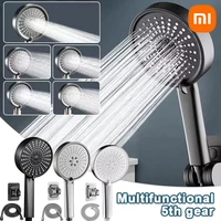 Xiaomi 5 Modes Shower Head Adjustable High Pressure Water Saving Shower Head Powerful Shower Spray Set Home Bathroom Accessories 1