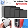 8-14cm Magnetic Frame Dust Filter Nylon Dustproof Mesh Cover Net Guard for Computer Case Cooling Fan Power Supply Anti-dust Net 1