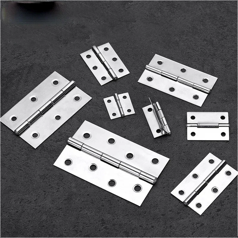 Stainless Steel Door Hinges 2Pcs 1 inch 1.5 inch 2inch 2.5 3inch 4inch