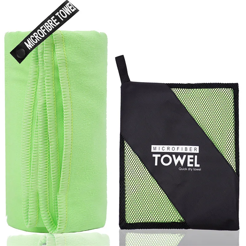 Enhanced Microfiber Quick-Dry Super Absorbent Towel - Soft & Lightweight for Sports, Gym, Beach, and Yoga