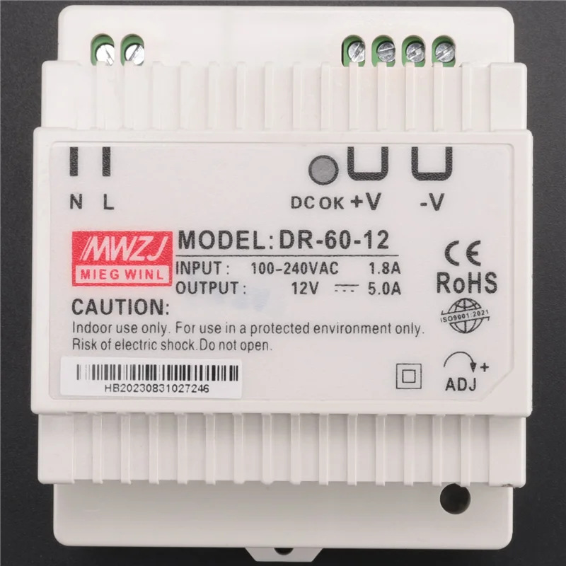 B62B-Transformer Amp 산업용 Din 레일 전원 공급 장치 220V Ac - Dc 전원 공급 장치