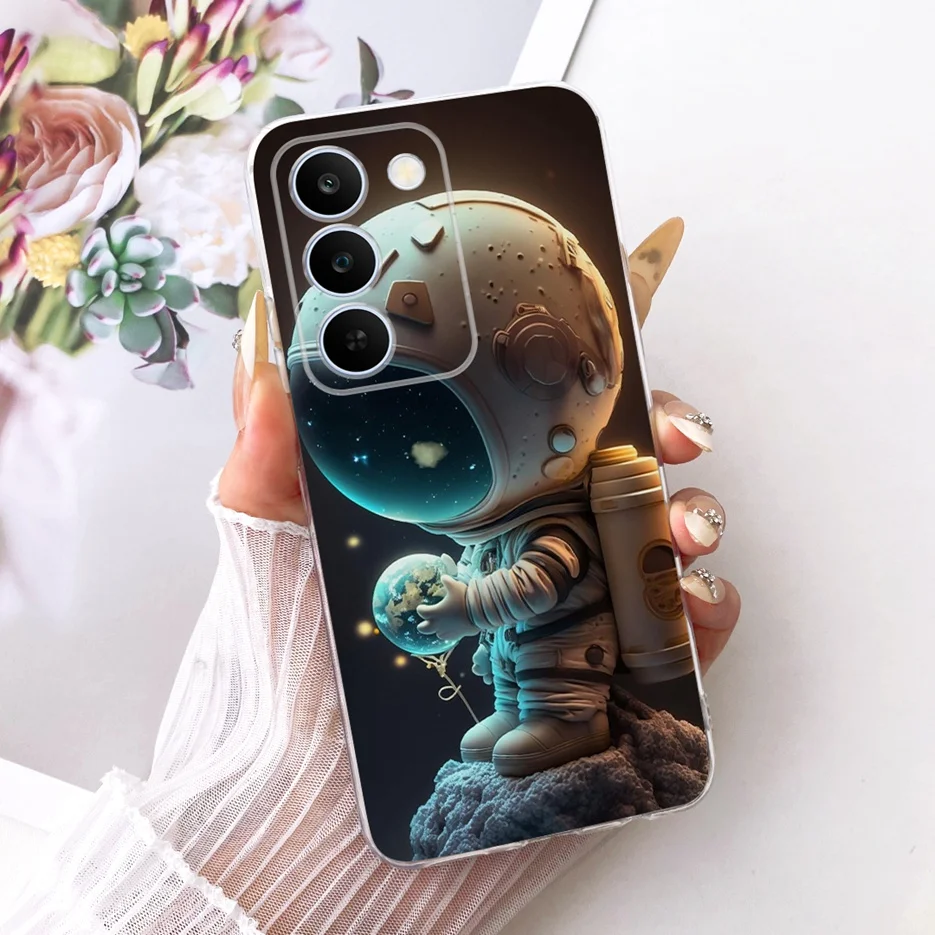 Cool Robot Animal Painted Soft Slim Phone Case