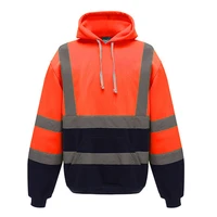 Hi Vis Pullover Hoodie with Pocket