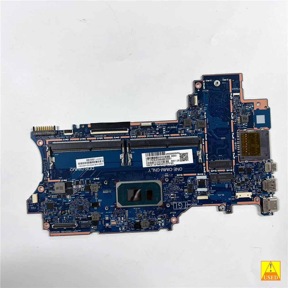 

USED Laptop Motherboard M21492-601 6050A3202801 FOR HP X360 14-DW I3-1115G4 Fully Tested and Works Perfectly