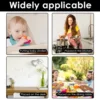 2 Pcs Wipes Dispenser Portable Baby Wipe Storage Box Case Sealing Design Lids Container Heart Shaped Lid Adult Reusable 5
