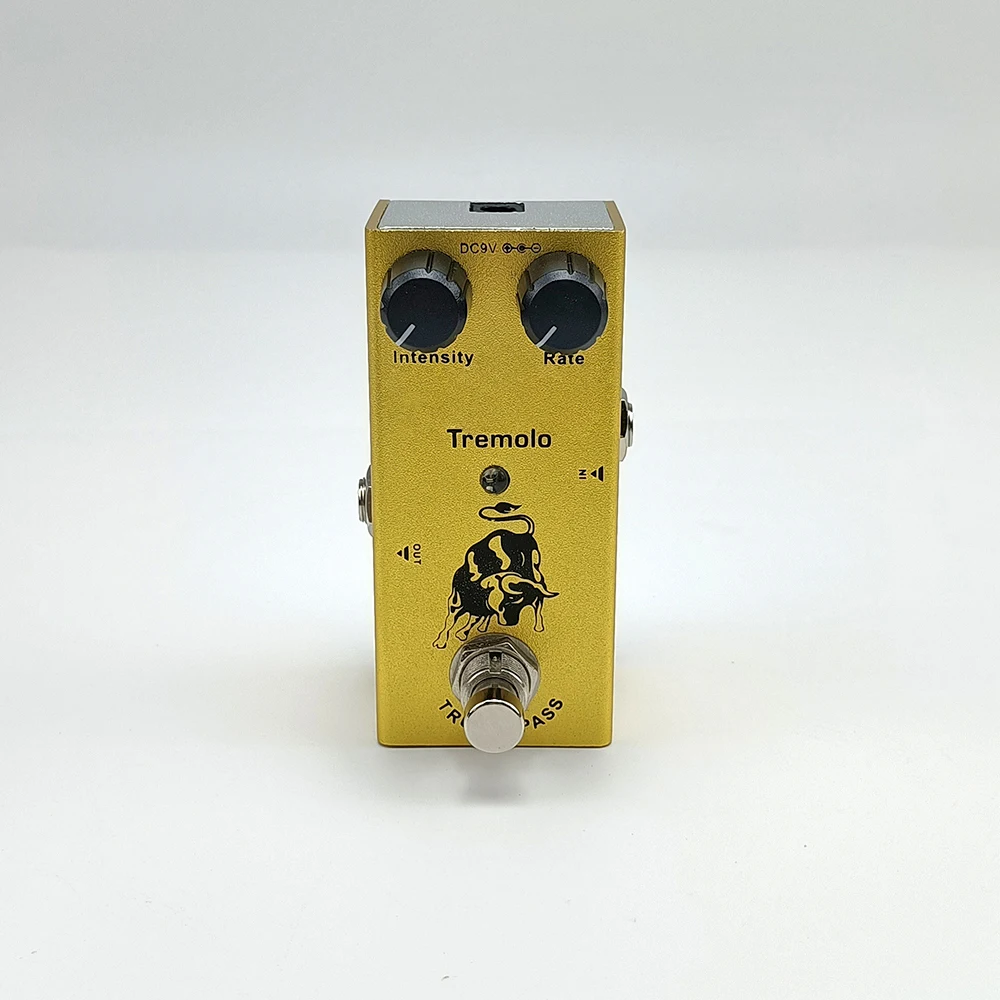 

Педаль для электрогитары, однотипная, с ручкой регулировки скорости/глубины, 9 В постоянного тока, для хора