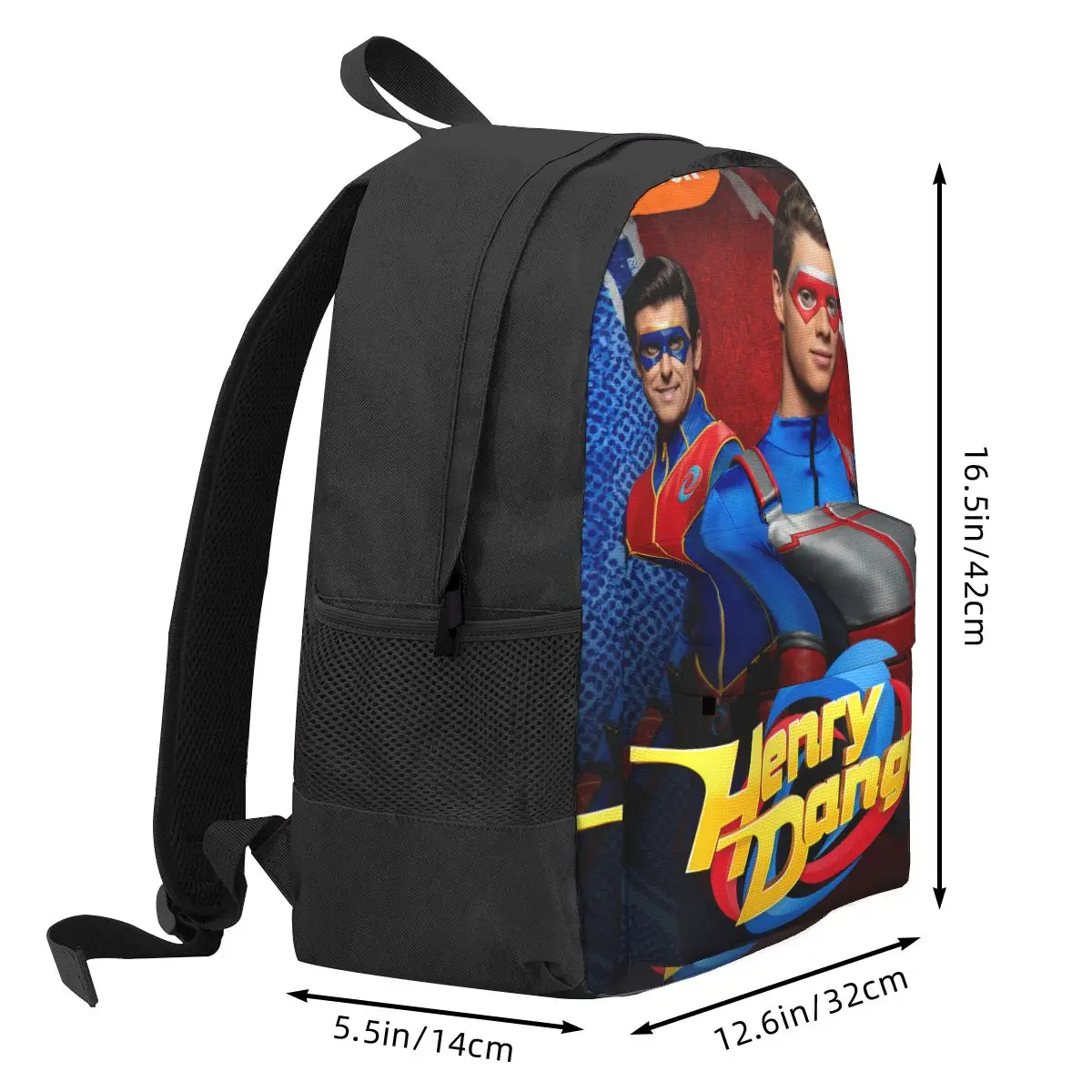 Henry Danger Large-Capacity Student Backpack Ladies Fashion Casual Schoolbag Female Waterproof Travel Bag