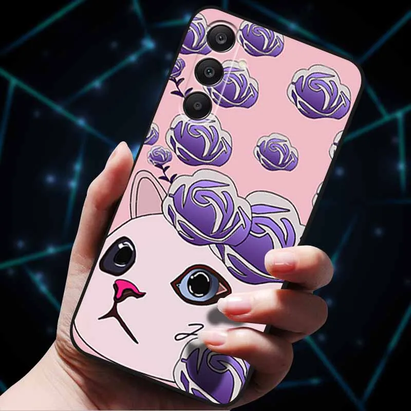 3D Floral Embossed Soft Silicone Phone Case - Elegant Back Cover Shell
