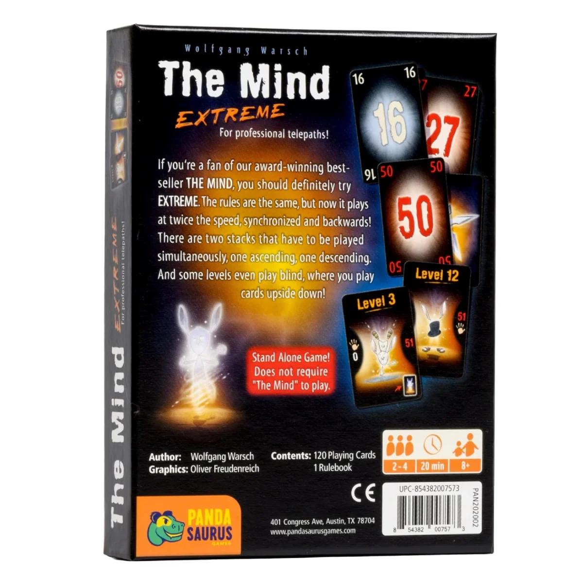 The Mind Card Game Para Festa, Puzzle Board Game, Team Experience, Jogo interativo 2