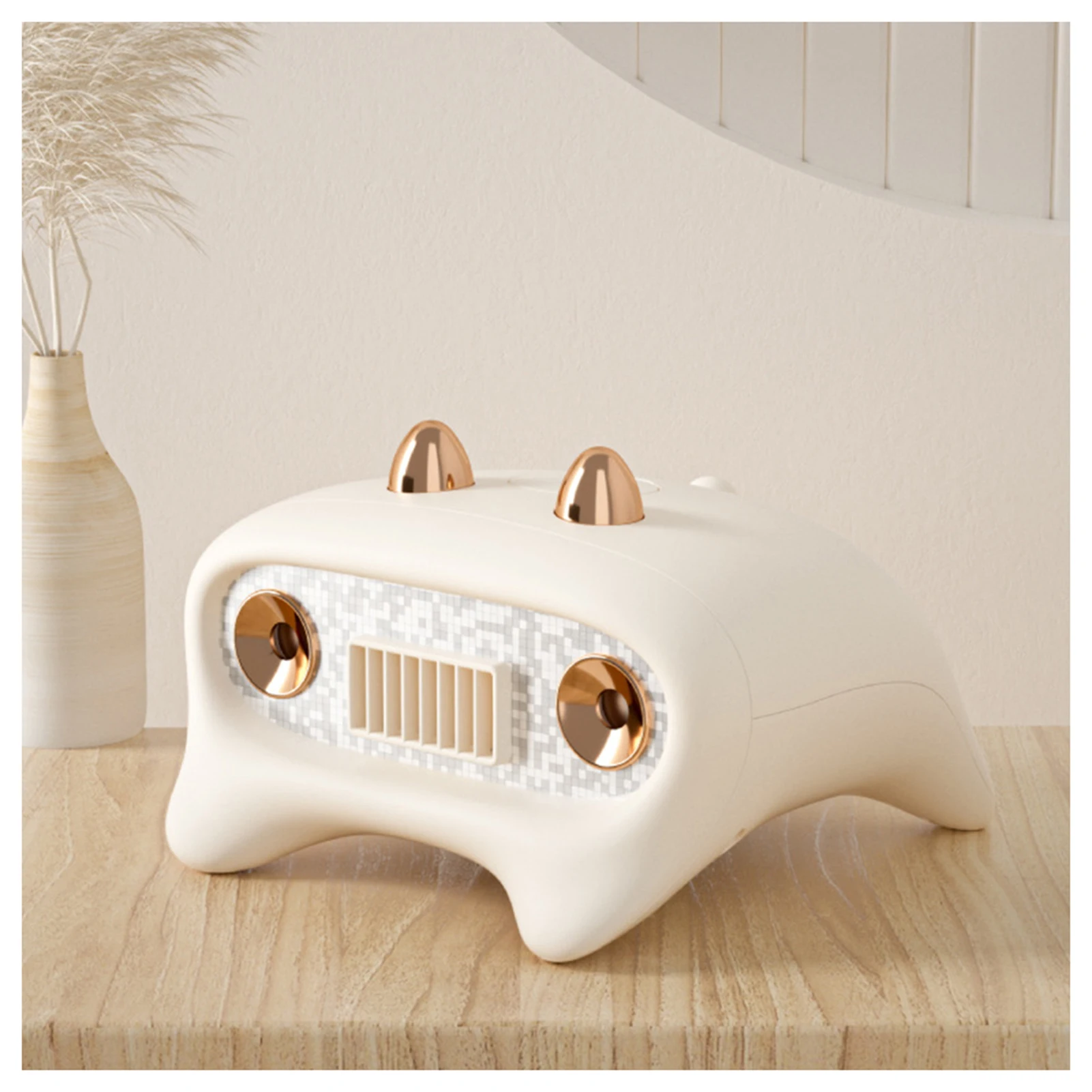 

200ml Little Beasts Desktop Fan Humidifiers Lightweight Quiet Table Airs Cooler For Home Camping Travel