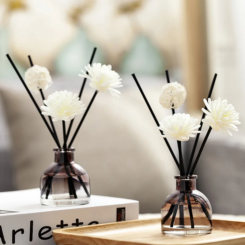 

3PCS 50ml Reed diffuser Sets Bedroom Air Freshener Scented Ornament Aromatherapy Essential Oil for Gift