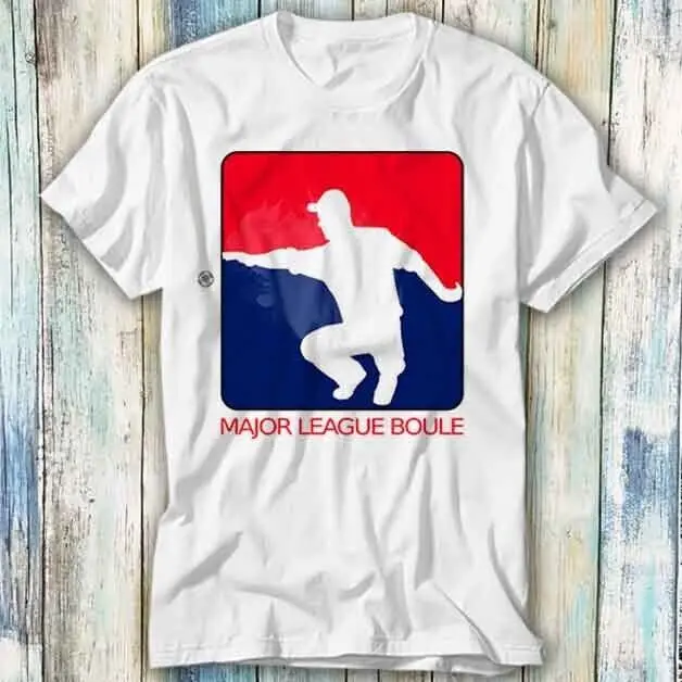 Major League Boule Bocce Petanque Maglietta Italiana Meme Gift Top Tee Unisex 1185