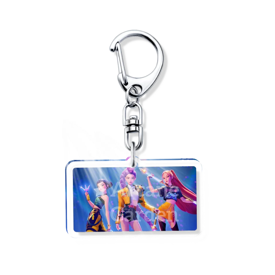 rumi！ Kpop Demon Hunters Huntrix Saja Boys Acrylic Keychains Hot