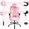 Office Chair  Racing Executive PU Leather Ergonomic Massage Computer Chair with Lumbar Support Headrest 6