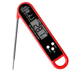Ultra - Fast Digital Cooking Thermometer - Precision Tool for Grilling and Culinary Excellence (1 set)