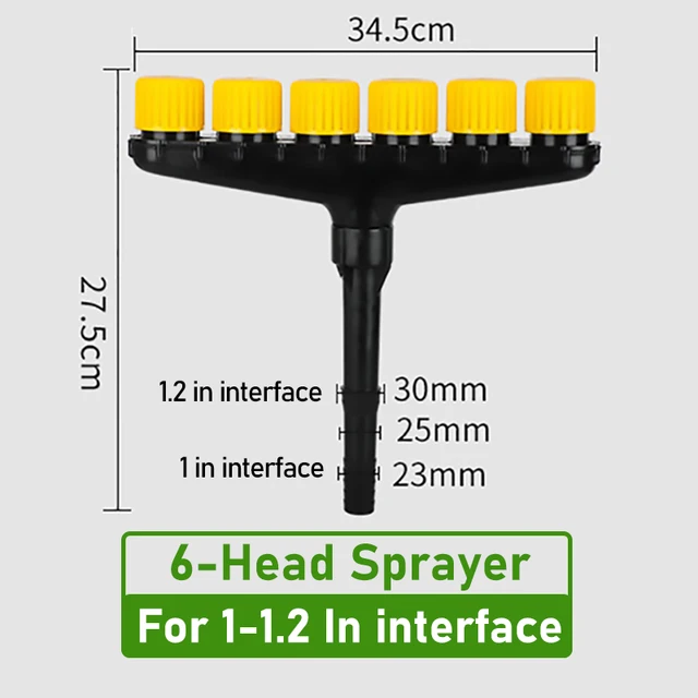 6-Head (1-1.2 In)