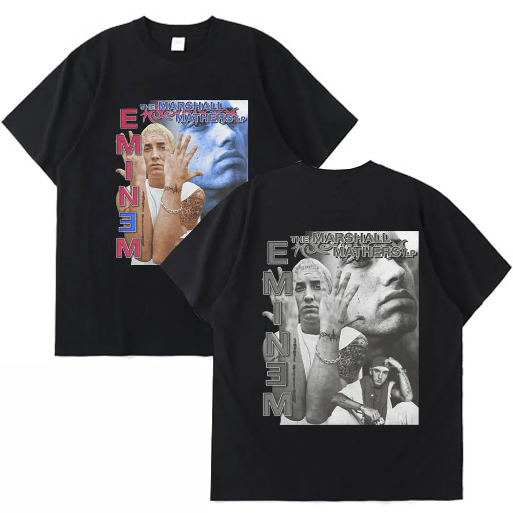 

Eminem Anger Management Tour 2021 T Shirt Men Women Funny Rick 90s Vintage T-shirt Short Sleeve Street Trend Tshirts Unisex Tops