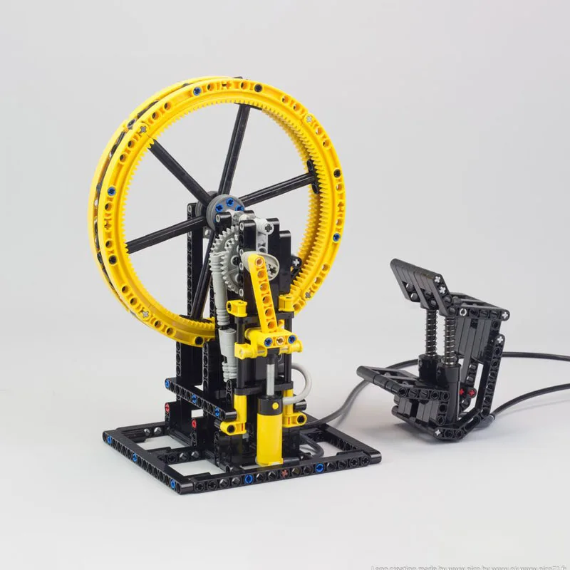 Lego Technic Steam Engine Jiestar 59004 BR 01 Steam Locomotive