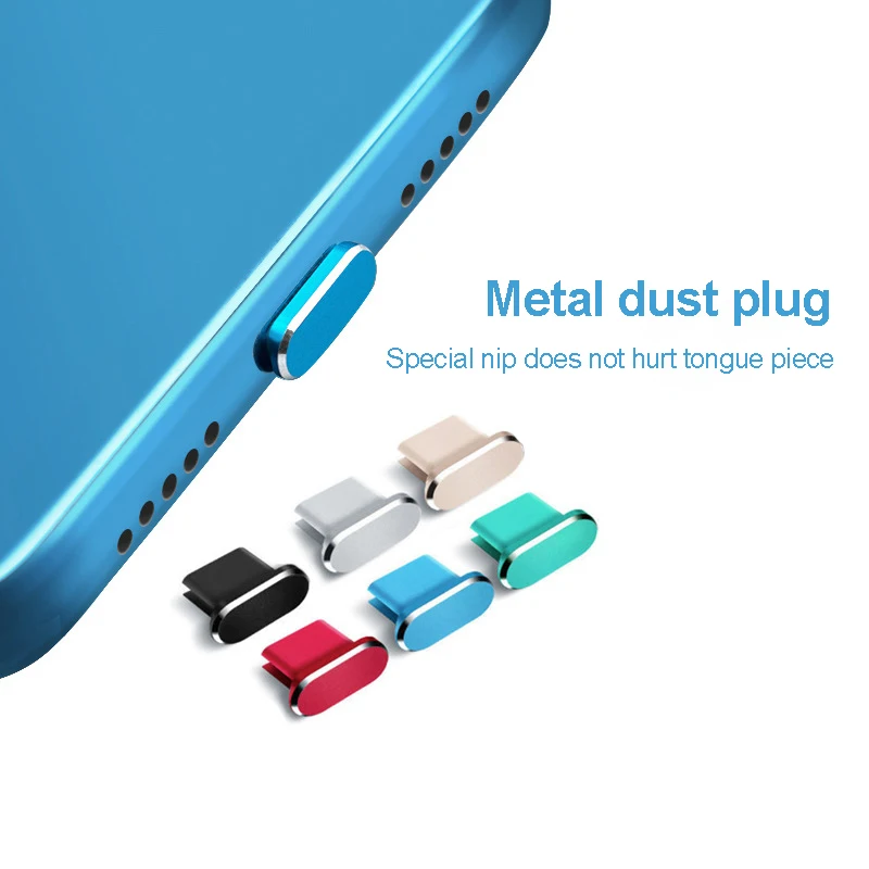 Universal USB-C Dust Plug and Phone Accessory Protector Set