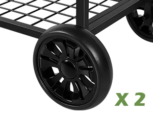 raised garden bed with wheels