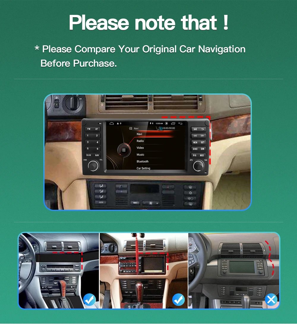 S115d6905aa134379bcd8e1f39da10b12b Kapud Android 10 Car Multimedia 8" For BMW E39 M5 1997-2003 CarPlay AUTO SWC GPS Navigation System Stereo Radio BT Wifi DSP