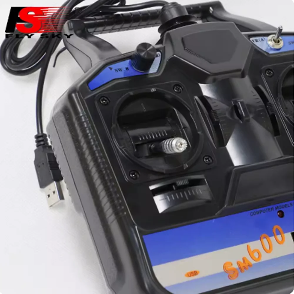 Flysky FS-SM600 RC simulátor 6CH USB pro vrtulník, letadlo, kluzák