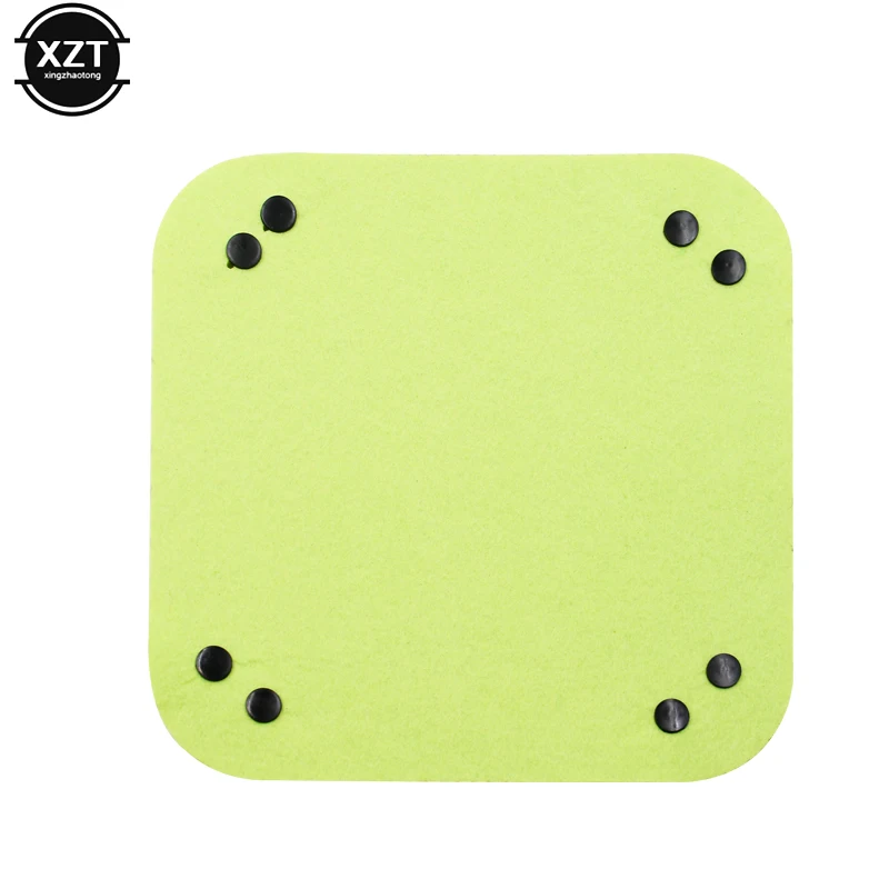 4pcs Fabric Felt Folding Square Dice Tray Portable Quadrilateral Dice Box For Board Games Storage 25*25cm Desktop Storage