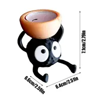 Cute Candlestick Holders Tea Light Candle Holder Briquette 3D Printed Candlestick Stand Candle Holder Small Candle Holder 6