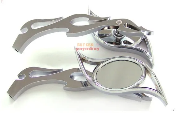 Buygbr Specchietti Moto Rami Per Yamaha Harley Royal Star,Stratoliner,Roadliner,Road Star,V Star, Warrior, V -Max ,Virago