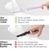 cute Safety Cat Collar Stretch Elastic Collars, Fashion Light Weight Kitten Collar for All Small Large Cat,Puppy Pet Accessories 4