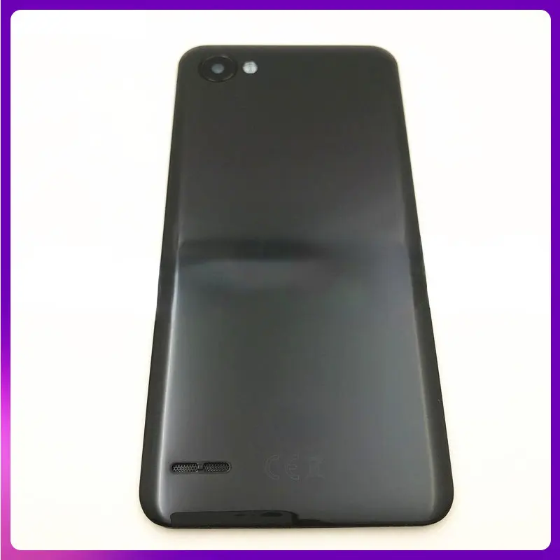 

Good quality Plastic Battery Door Cover For LG Q6 Back Battery Cover Rear Housing Door With Camera Lens