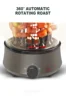 Electric Barbecue Grill Skewers Household Automatic Rotating Indoor Small Smokeless Barbecue Cup Temperature Adjustment 5