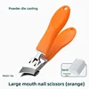 Special Anti-splash Nail Clippers Large Size ABS Toenail Cutter Diagonal Pliers Manicure Tools Household nails art tool 4