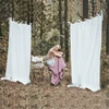 Solid Finished Curtains, 100% Pure Linen, Modern, 50% Blackout, Living Room, Bedroom, Window, Custom Made 6