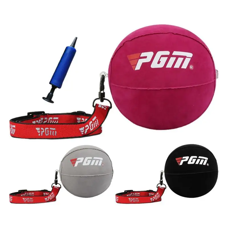 

Golf Swing Trainer Ball PVC Adjustable Inflatable Ball Fixed Arm Practice Posture Correction Training supplies Impact Ball
