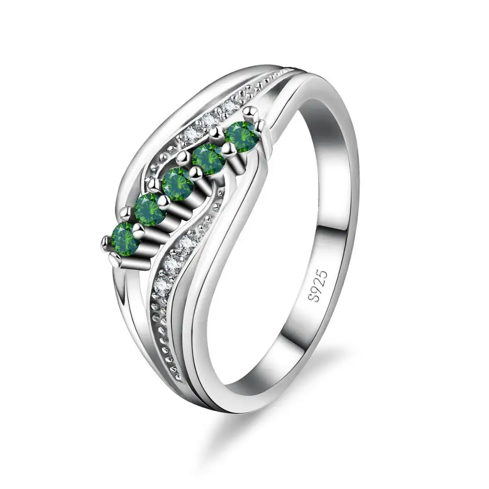 925 Sterling Silver Promising Rings For Women Girls silver rings,silver ring