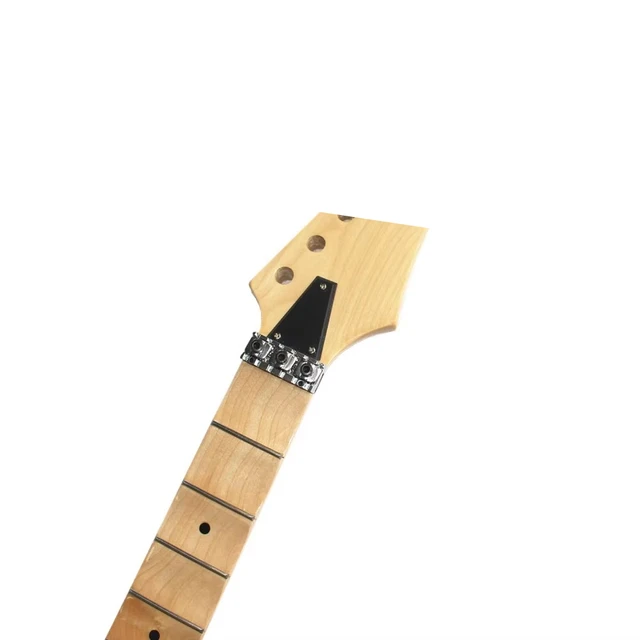 エレクトリックギターネック交換22フレット24インチ未完成メープルウッド指板 | エレキギターネック 22フレット 24インチ メープルウッド