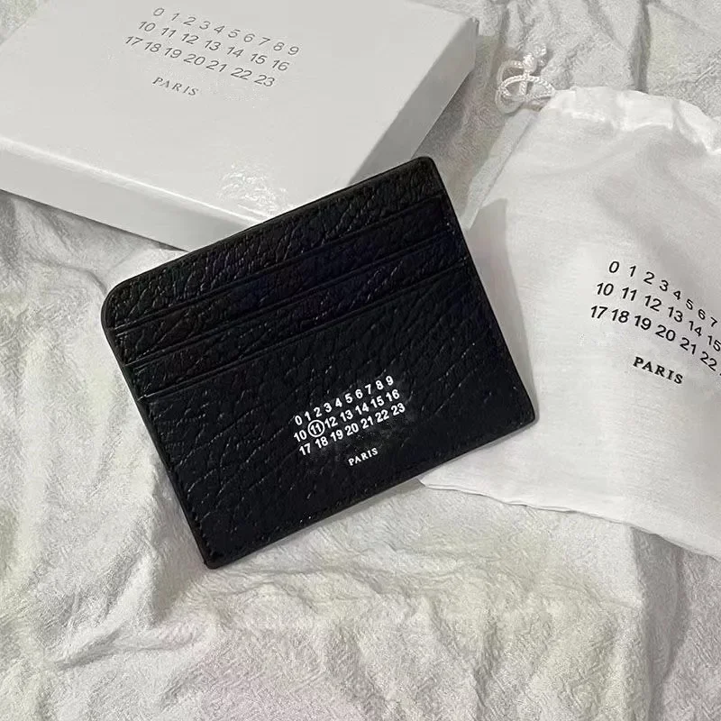 Coin Card Purse Men Cow Leather Simple Luxury Fashion Wallet Business 2023 Women High Quality Card Bag Simple Coin Purse Wallet