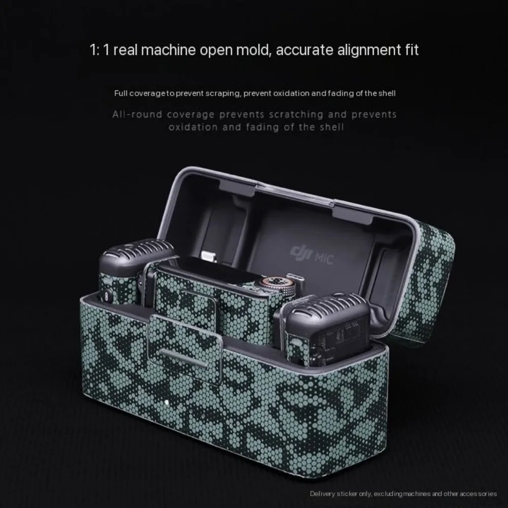Suitable for DJI Mic2 stickers, collar clip microphone film, Mic2 protective film, no adhesive residue accessories