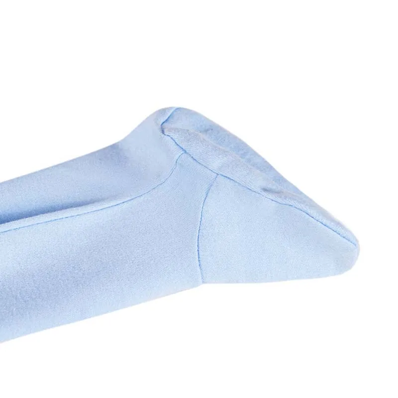 3Pcs Sets Baby Cotton Leggings Pants 0 To 12 Months Boys Girls Solid Color Bind Foot Elastic Waist Trousers Baby Outfits Baby Trousers