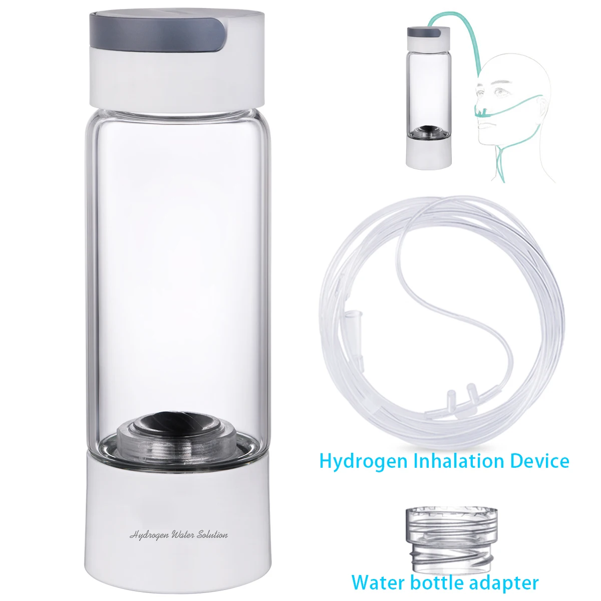 

SPE and PEM High concentration of hydrogen Water Generator with 2 work mode and self cleaning mode 3000ppb