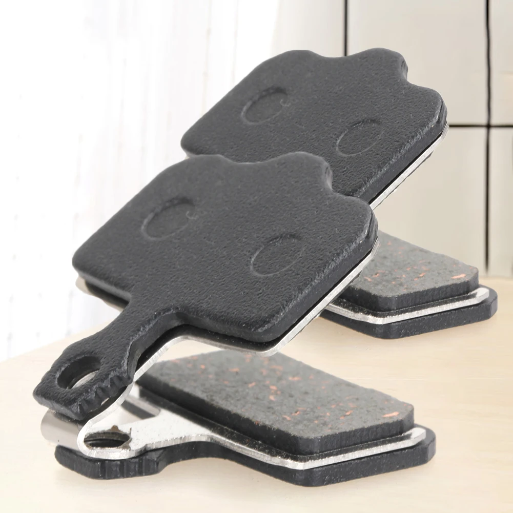 2 Pairs Bicycle Brake Pads Semi-Metallic Brake Pads Cycling Part Bicycle Disc Brake Pad Accessories for E1/3/5/7 ER/CR SRAM