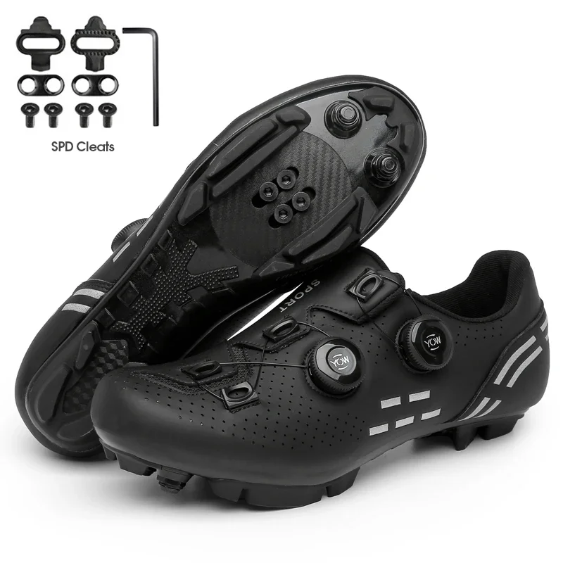 Cycling Shoes Cycling Sneaker Mtb Cleats Men Carbon Sports Speed Bike Women Mountain Racing Flat SPD Road