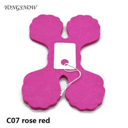 Elegant Four Leaf Clover Paper Garland - Charming Decor for Weddings, Parties, and Celebrations (C07rose red)