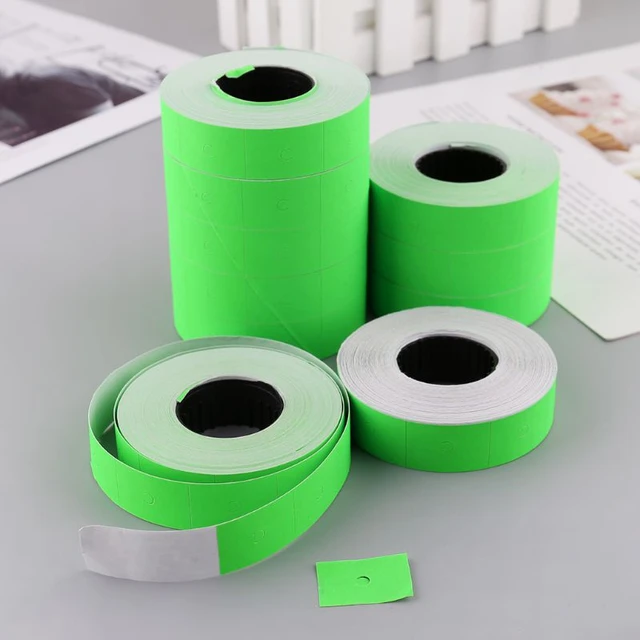 1 Roll(500 Labels) White Self Adhesive Price Label Tag Sticker Office  Supplies Sticker Price Paper Label Paper